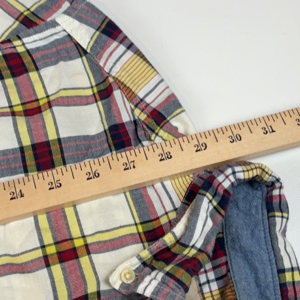 Woolrich Shirt‎ Mens Large Short Sleeve Plaid Button Down - Picture 6 of 6